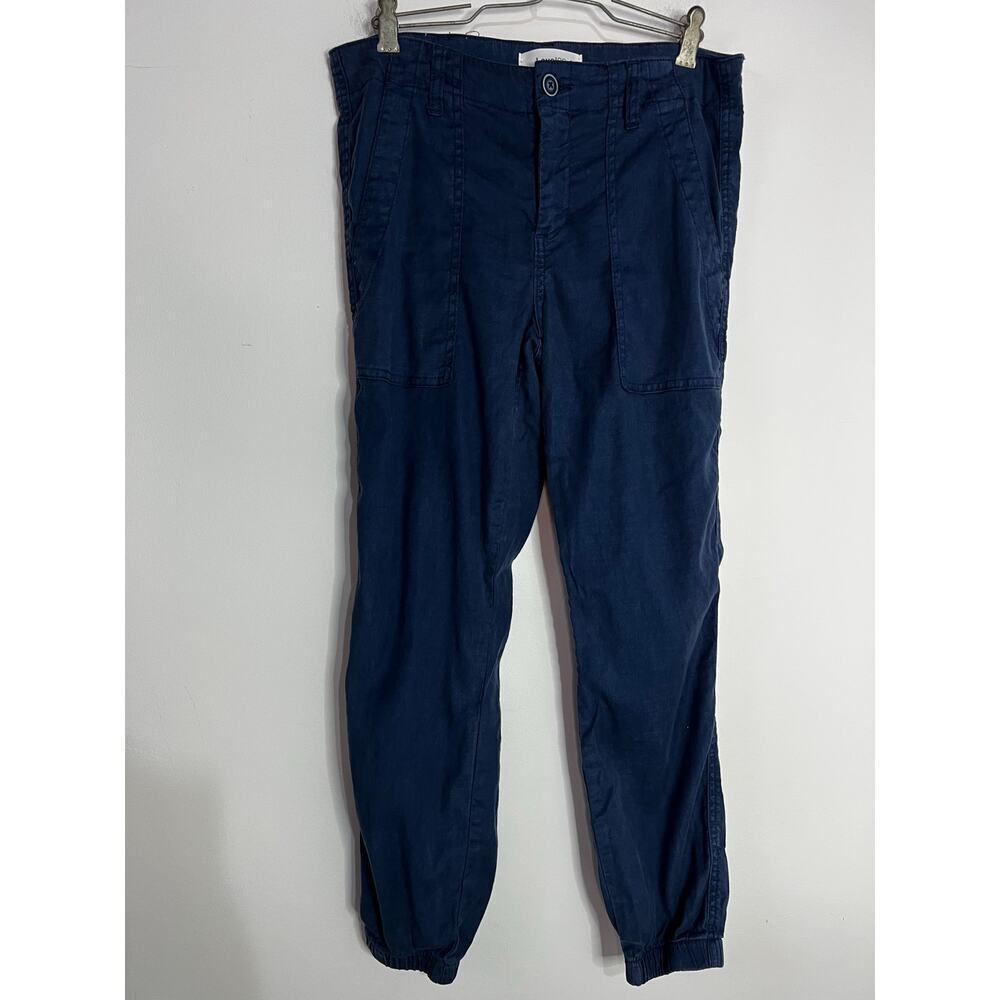 Level 99 Tapered Linen Pants Womens Size small